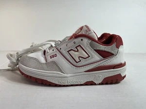 New Balance 550 Youth Size 13 Athletic Sneakers PSB550TF Red Terracotta READ! VG - Picture 1 of 12