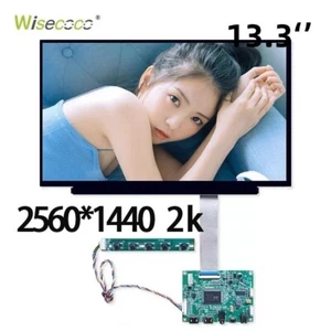 13,3" 2K Touchscreen 2560x1440 LCD Display DIY Modul HDMI Treiber Platine Panel - Bild 1 von 6