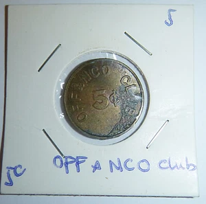 TOKEN / COIN - US Army - 540th Transport - Camp Zinn - Early Vietnam War - C.473 - Picture 1 of 3