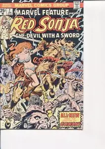 MARVEL FEATURE 2 IN PERFETTE CONDIZIONI RED SONJA 1976 - Foto 1 di 2