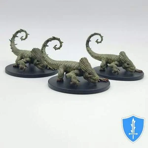 Krooth x3 - City of Lost Omens #27 Pathfinder Battles D&D Crocodile Miniature - Bild 1 von 1
