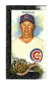 2022 Topps Allen and Ginter Mini Black Border #40 Greg Maddux - Picture 1 of 2