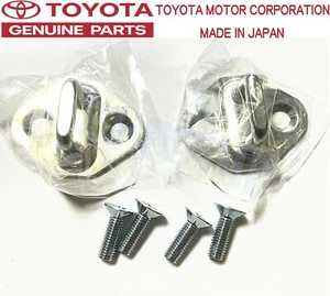 Juego de golpeadores de puerta TOYOTA 84-89 MR2 AW10 AW11 genuino OEM - Imagen 1 de 1