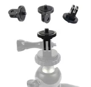 Kit adattatore fotocamera con conversione piastra a vite 1/4" - Adatto per supporti gopro standard - Foto 1 di 5