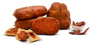Nduja di Spilinga Salsiccia Dolce Spalmabile | 410g | Salame di Calabria d'Italia - Foto 1 di 3