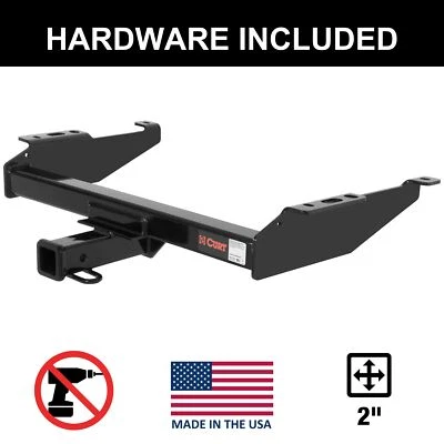 Enganche de remolque CURT clase 4 para Chevy C1500 1988-1999, no incluye escape doble Foto 1 de 4