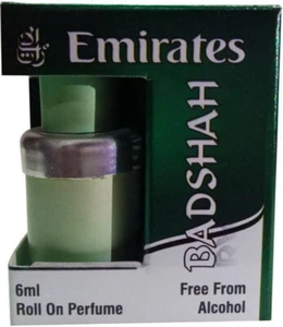 Badshah Emirates Attar Roll On Long Lasting Luxury Ittar (6ml) Pack Of 2 - Picture 1 of 3