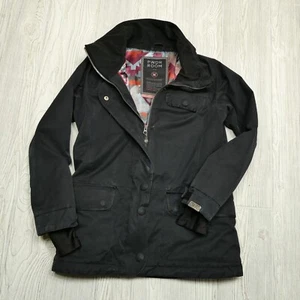 Giacca PWDR ROOM X5 donna XS nera cotone nylon guscio snowboard impermeabile - Foto 1 di 17