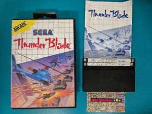 SEGA MASTER SYSTEM : thunder blade - Bild 1 von 3