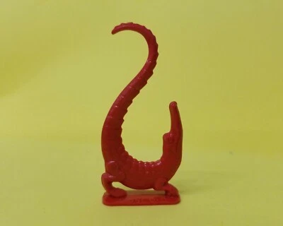 Vintage 1949 CRACKER JACK ALLIGATOR Red Stand-up Figure - Image 1 of 3