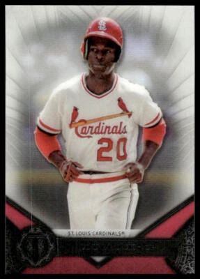2017 Topps Tribute #29 Lou Brock - Image 1 of 2