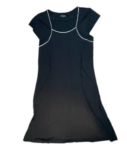 Yıldırım Gungor Dress Women Small Black Slip A-Line Size 8 - Picture 1 of 10