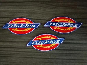 3 Stck. Dickies Sportbekleidung Aufnäher Aufbügeln bestickt oder Nähen Jacke Mütze Shirt - Bild 1 von 6
