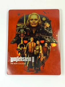 Wolfenstein II Steelbook Xbox One PS4 LIBRO DE ACERO SOLO SIN JUEGO - Imagen 1 de 2