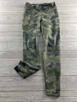 Legging WHBM Casa Blanca Mercado Negro Talla 6 Pasarela Estampado Camuflaje Elastizado 26” Entrepierna Foto 1 de 4