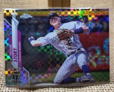 2020 Topps Chrome Trevor Story Xfractor Baseball Card #59 Rockies FREE S&H A7