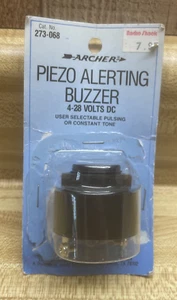 Archer Piezo Alerting Buzzer 4-28 Volts DC 273-068 New Open Box Pulse / Constant - Picture 1 of 9