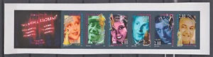 FRANCE NON DENTELE YT BANDE du carnet 2103a N** 230€ BOURVIL FERNANDEL COLUCHE - Imagen 1 de 1