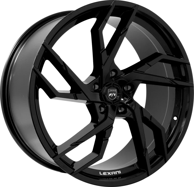 Llantas 20 pulgadas 20x10 Lexani ALPHA negro brillante 5x120 +40 Foto 1 de 1