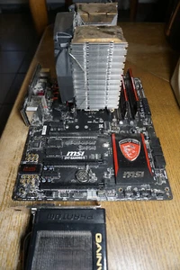 MSI Mainboard/Motherboard Z97 Gaming5 mit i7 CPU und RAM ; Kühler; G-Karte. - Bild 1 von 3