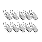 Organize Your Closet with 30 Pcs of Sticky Socks Clips Metal Hooks