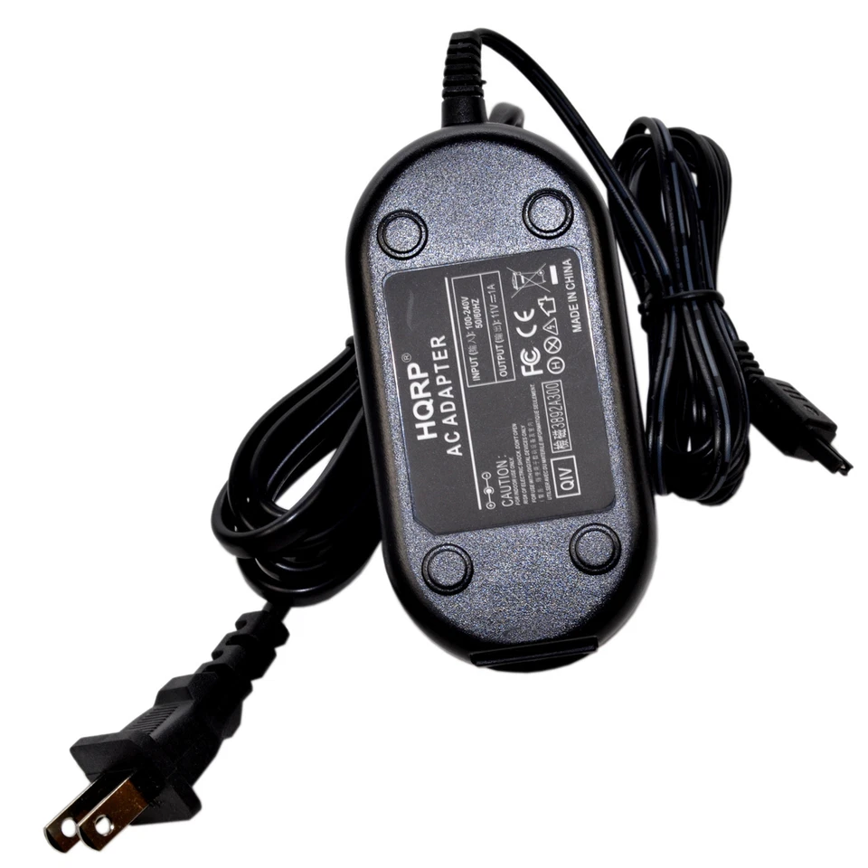 Adaptador de CA HQRP para JVC GR-SXM260U GR-SXM265 GR-SXM37U Foto 1 de 4