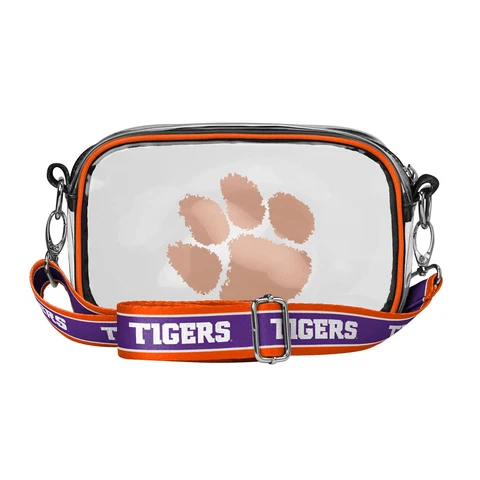 FOCO NCAA Clear Crossbody Bag (Assorted Colors) Cover