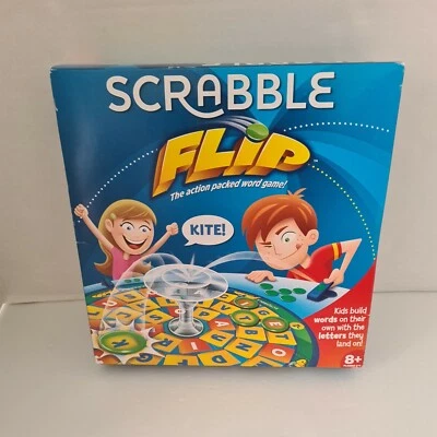 Mattel Scrabble Flip Kids Board Game - ENGLISH LANGUAGE VERSION - Image 1 of 4