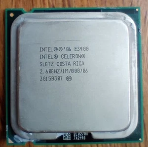 Intel SLGTZ Dual Core Celeron E3400 2.6GHz Socket 775 Processor CPU - Picture 1 of 1