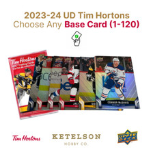 2023-24 UD Tim Hortons Collector's Series | Choose Base Card (1-120) BULK SAVE!