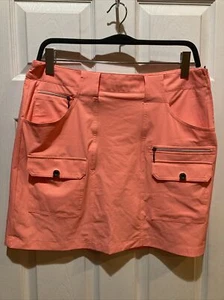 Jamie Sadock Womens Golf Skort Skirt Size 14 Sugar Airwear Pink X - Picture 1 of 10