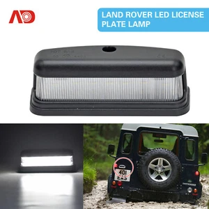 For Land Rover Defender 90/110 90-16 LED License Plate Light Number Plate Lamp - Picture 1 of 10