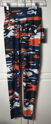 NFL Majestic Zubaz Equipo Ropa New England Patriots Camuflado Leggings Pantalones XS Foto 1 de 4