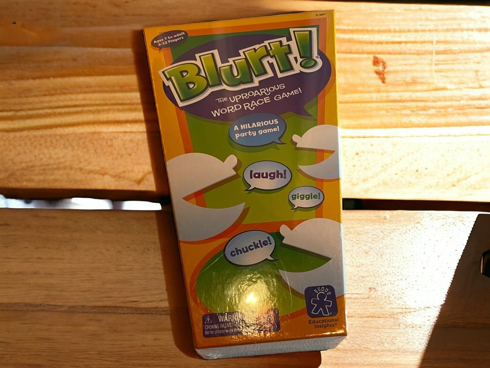 Blurt! Word Race Family Game - Brand New - Image 1 of 1