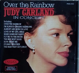 Judy Garland - Over The Rainbow Live Remastered. 1987 UK 16 Track CD EX - Imagen 1 de 3