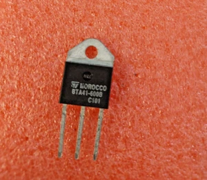 1pcs BTA41-600 Triac, 600 V, 40 A TOP3 ST MICROELECTRONICS - Imagen 1 de 2