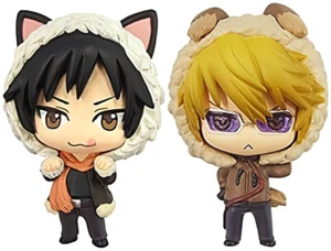 Durarara Izaya Orihara & Shizuo Heiwajima 5 cm Figur Puppe Color Collection 2SET - Bild 1 von 18