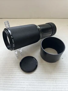 Canon FD Macro Zoom Lens 100-300mm F/5.6 w/ BT-58 Hood & Cap SLR Camera Read - Foto 1 di 13