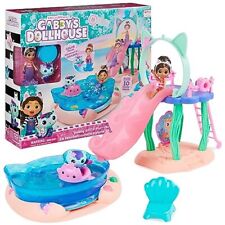 Gabby’s Dollhouse, Purr-ific Pool Playset with 1, 