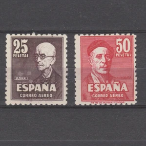 Spain 1947 Edifil 1015-1016 Air Mail Manuel de Falla and Ignacio Zulaoga MNH - Picture 1 of 1