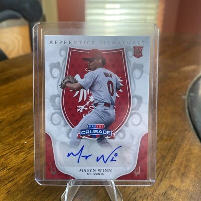 Masyn Winn 2024 Panini Crusade Apprentice Signatures RC AS-MWY - Image 1 of 2