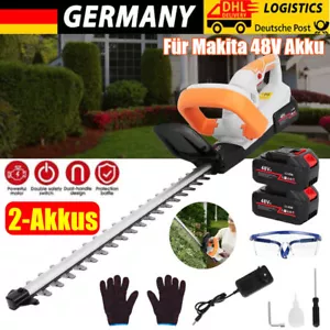 Akku Heckenschere Heckentrimmer mit 48V Akku + Ladegerät Set for Makita 51CM - Bild 1 von 15