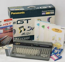 MSX Turbo R FS-A1GT Panasonic Personal Computer Boxed Tested JAPAN 2LKSA13467