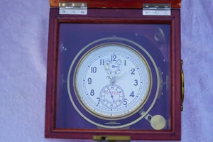 Russischer Marine - Chronometer Poljot / Schiffs - Chronometer / Schiffs - Uhr - Bild 1 von 20