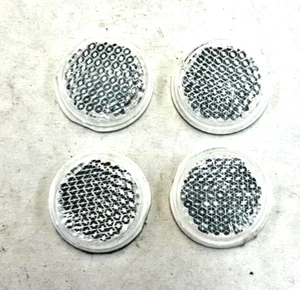 FOUR (4) BANNER BRT-1 & ONE (1) BANNER BRT 1.5 REFLECTORS FOR GLUE MOUNTING - Picture 1 of 4