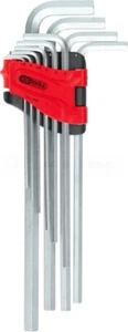 KS Tools Innensechskant-Winkelstiftschlüssel-Satz, extra lang, 10-tlg. - 151.498 - Bild 1 von 3