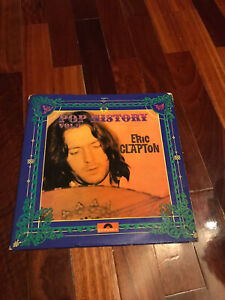ERIC CLAPTON POP HISTORY LP ARGENTINA POLYDOR 6570 ARGENTINA RARE COVER
