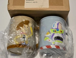 Disney Toy Story Woody & Buzz Lightyear mugs Cups NEW Ocean Spray Promo - Picture 1 of 2