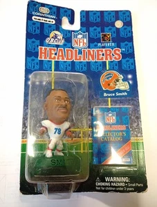 1997 Corinthian NFL Headliners 2.75 inch figure BRUCE SMITH Buffalo Bills - Picture 1 of 3