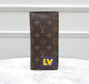 Louis Vuitton LV Rubber Patch Brazza Wallet 94578713 - Picture 1 of 7